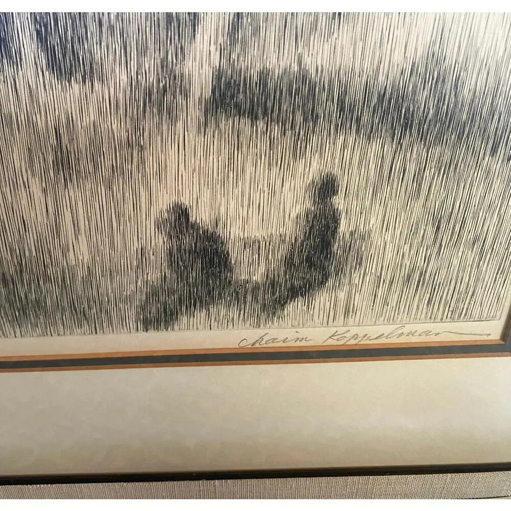 Limited edition original signed engraving
